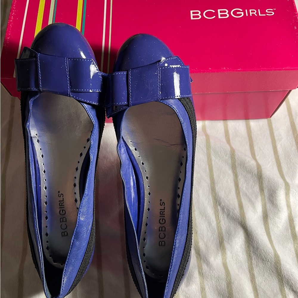 BCBGirls Blue Patent leather clearance any two pairs $35